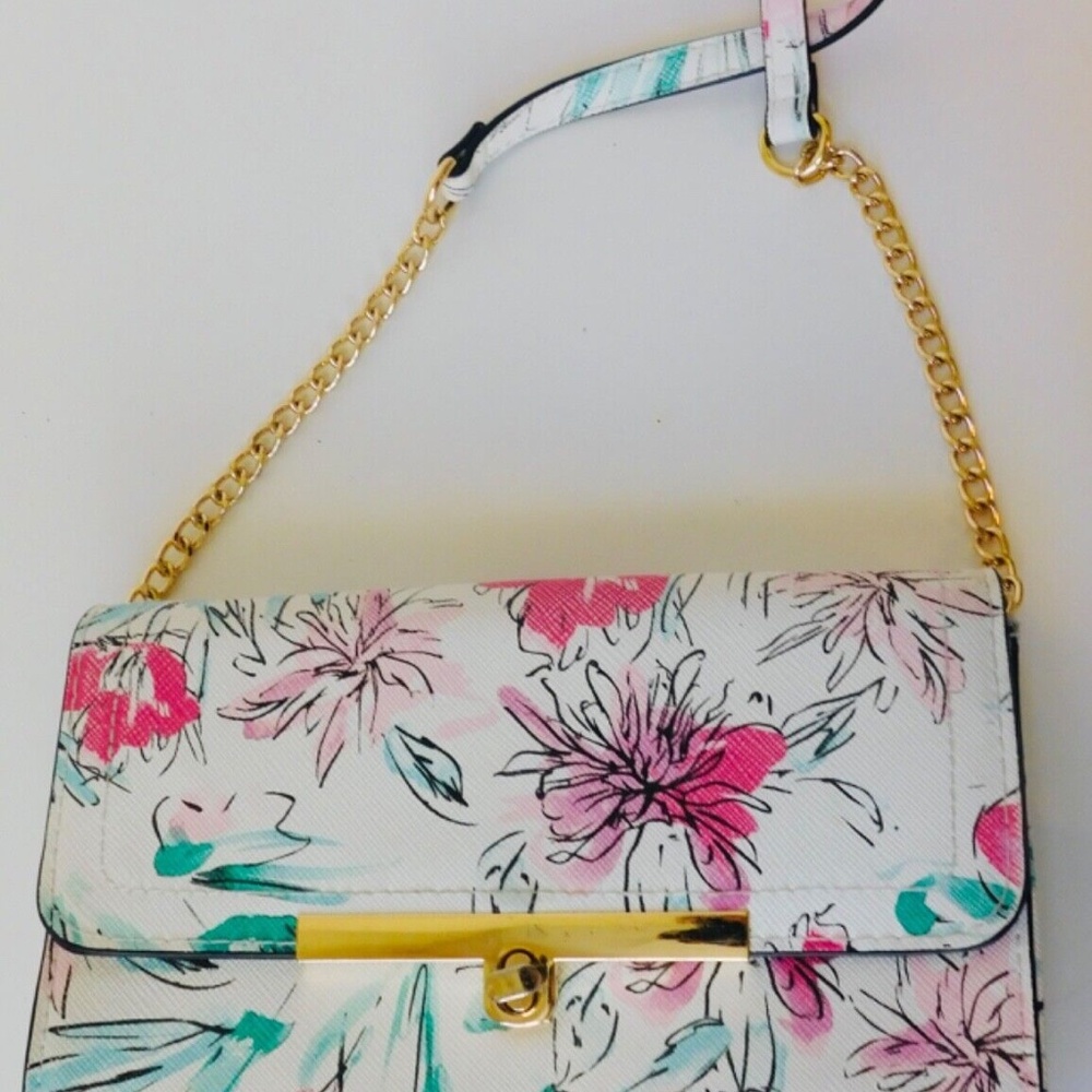 Colorful Abstract Detachable Crossbody, Clutch Bag   A New Day Purse EUC REDUCED